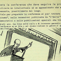 Indicazioni su come gestire proiezioni di film e dibattiti, a cura della Commissione cultura della federazione modenese del PCI, 1953
[ISMO, APCMO]