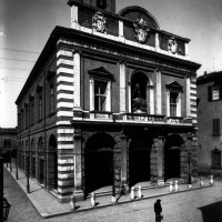 Portale Resistenzamappe.it- Palazzo del Ridotto, foto d'epoca, s.d.
