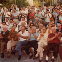 11 luglio 1986. Rimini, INA Casa. I numerosi militanti comunisti presenti il giorno dell’inaugurazione della nuova sede della Federazione