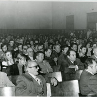 Conferenza presso la Sala Verdi sul caso Valpreda, 16 ottobre 1972