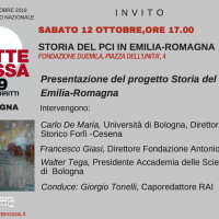 Presentazione del progetto sulla storia del PCI in Emilia-Romagna (Bologna, 12 ottobre 2019)

 PDF