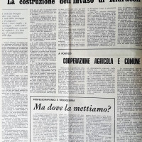 L'Unità Emilia Romagna, 25 maggio 1971, p. 6- manifestazione politica unitaria a Forlì per l'immediato avvio dei lavori di costruzione dell'invaso di Ridracoli