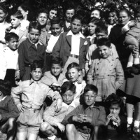 Maggio 1946, bambini di Cassino ospiti nelle famiglie di Lugo