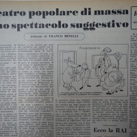 Articolo de «La verità» sul teatro di Massa 
[La Verità, 1 novembre 1952]
