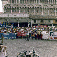 Ferrara. Manifestazione contro il terrorismo