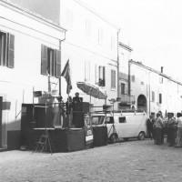 Fine maggio 1975. Morciano di Romagna. Manifestazione per l’inaugurazione della nuova sede del Comitato di Zona Valconca del PCI