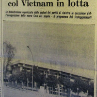 L'Unità Emilia Romagna, 23 settembre 1972, p. 10- articolo relativo ad una manifestazione in solidarietà con il Vietnam alla Taverna Verde, settembre 1972