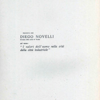 Centro Gramsci, Ferrara, copertina della dispensa sull’incontro con Diego Novelli: “I valori dell’uomo nella crisi della città industriale”, tenutosi a Ferrara il 7 aprile 1978