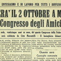 Articolo del 1955 che ricorda le attività del congresso della Federazione Comunista Modenese di 25 anni prima 
[L'Unità, 23 settembre 1955]