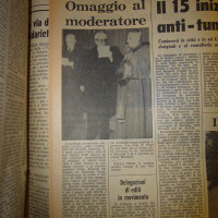 Dozza e Lercaro su l'Unità del 9 agosto 1965